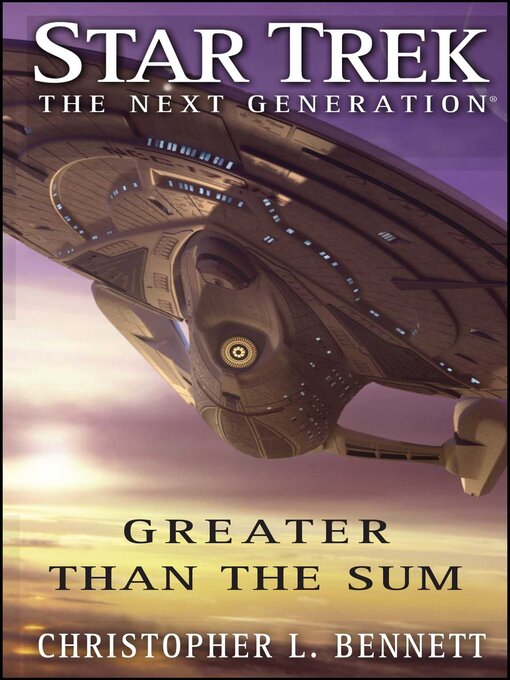 Title details for Greater than the Sum by Christopher L. Bennett - Wait list